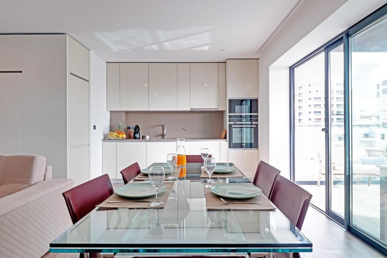 Sky Beach Apartment Quarteira Dış mekan fotoğraf